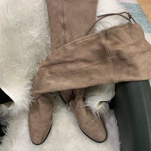 Brown Knee-High Boots